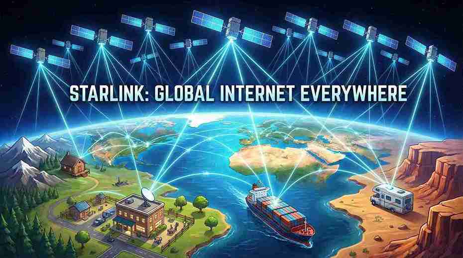 Starlink Satellites: Pioneering Global High-Speed Internet and What It Means for Business