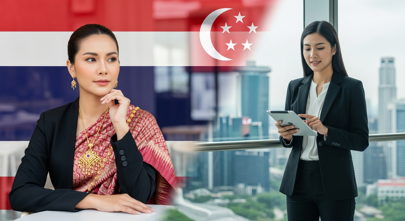 Thailand Women vs Singapore Women: Cultural Differences & Social Roles